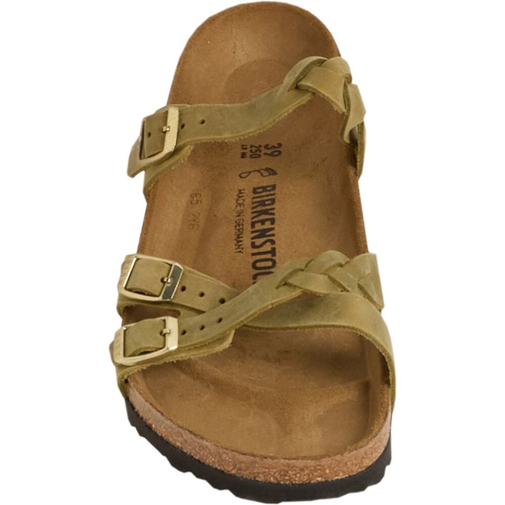 NEW Birkenstock Made in Germany Franca Braid Sandals Suede For Women 266  9T5M